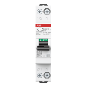 Interruttore magnetotermico differenziale ds301c l c10 a30 1 modulo 4,5 ka  ds301clc10a30