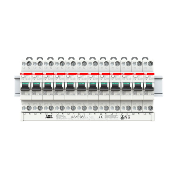 Interruttore magnetotermico differenziale DS301C L C10 A30 1 modulo 4,5 KA Abb DS301CLC10A30