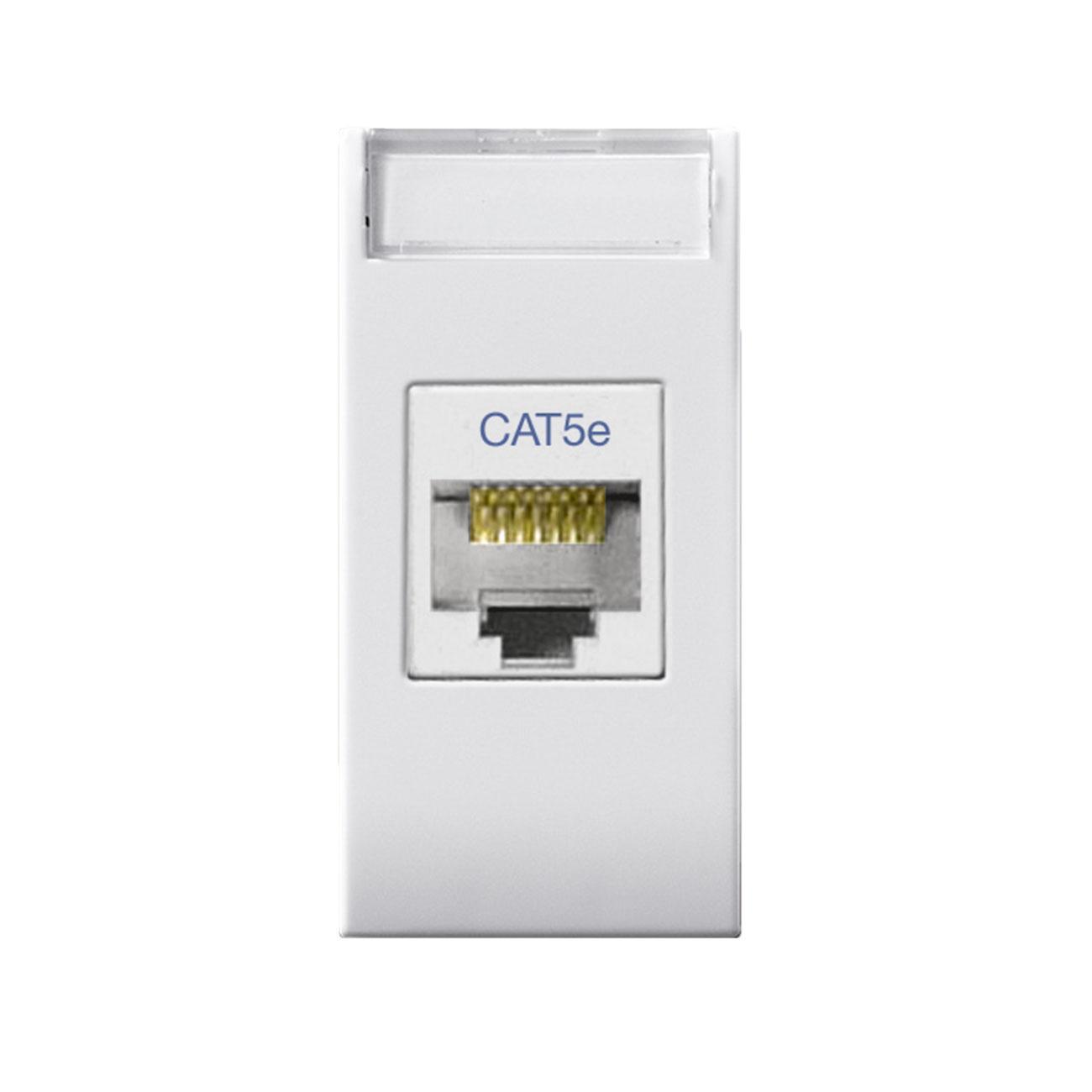 Presa RJ45 CAT5E UTP Domus S44 1 modulo Ave 441027C5E