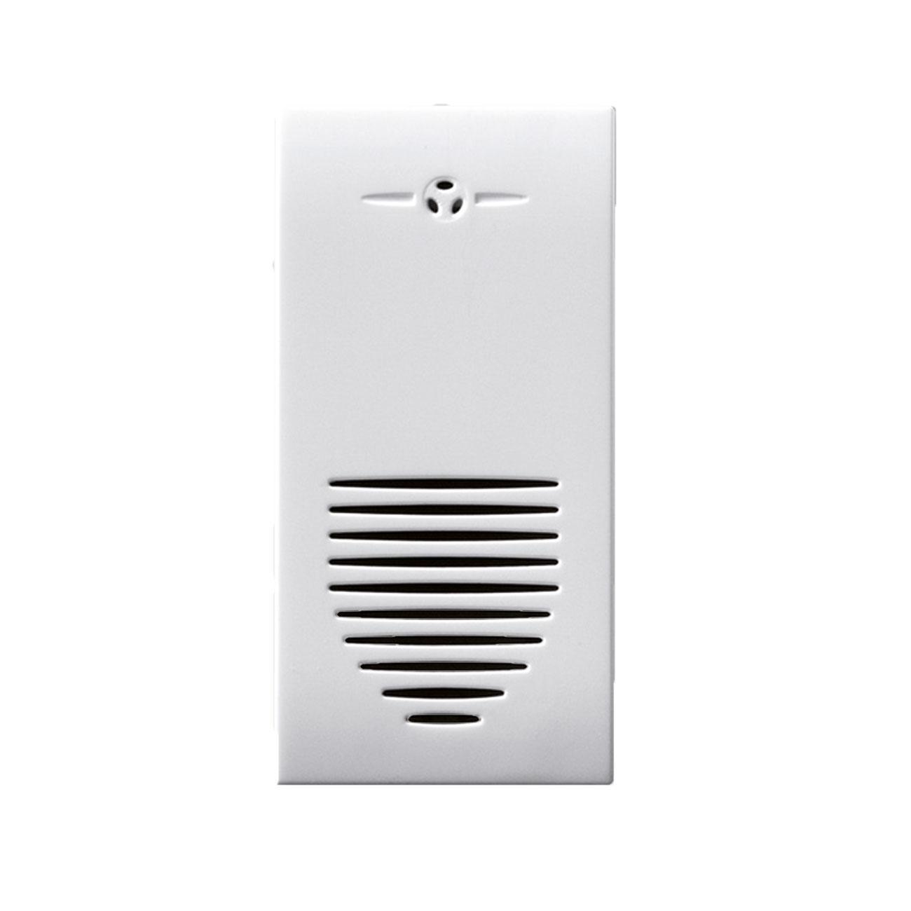 Ronzatore Domus S44 colore RAL 9010 230V AC 1 modulo Ave 441031