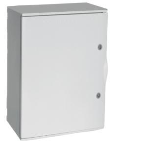 Quadro cieco in vetroresina ip66 54 moduli grigio vtr 03 cieco quadro ip66 500x430x210mm  b04603