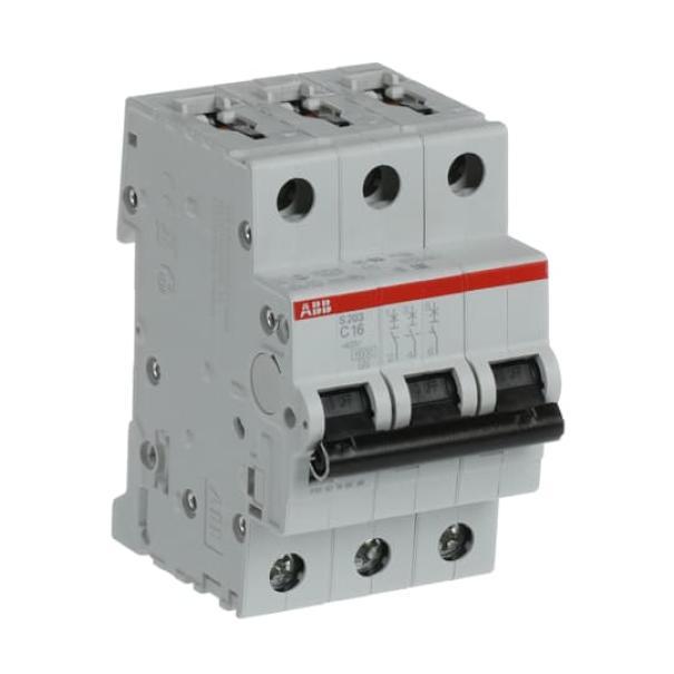 Interruttore automatico S203-C16 6KA 3P Abb S468008