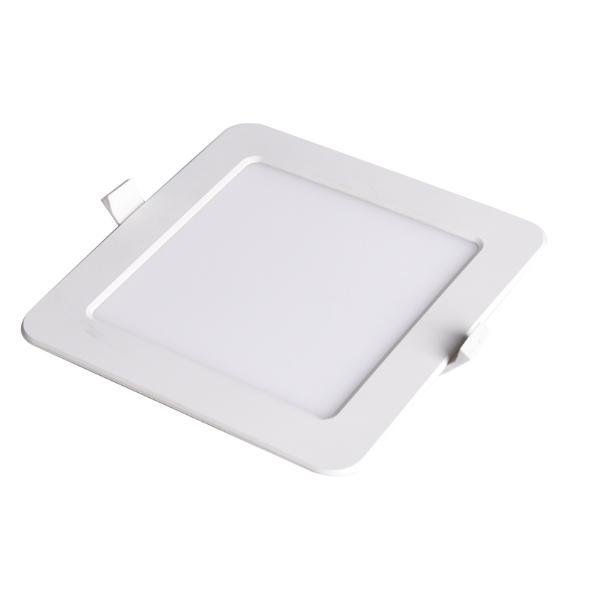 Pannello Led slim quadrato 6W temperatura luce selezionabile Iolume IOSLIM06WQ346