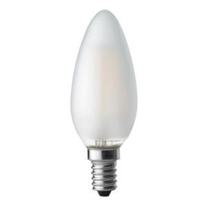 Lampadina a filamento led c35 e14 6w 806lm 4000k frosted  io120602w