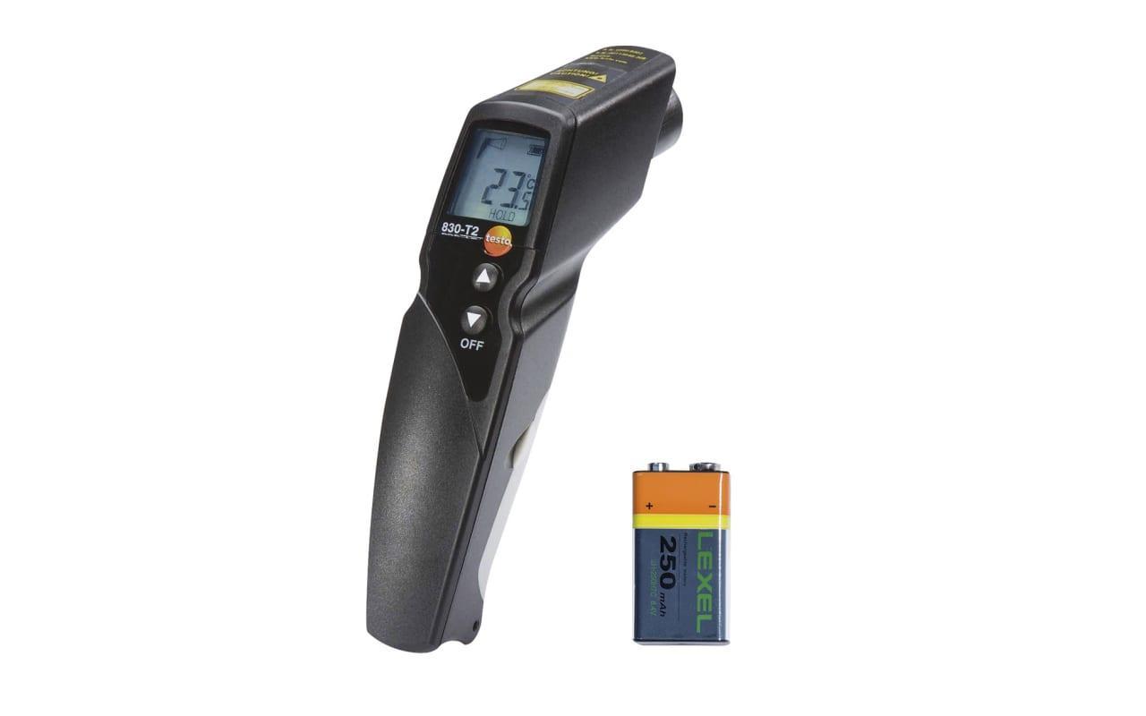 Termometro a infrarossi con puntatore a 2 raggi laser 830-T2 Testo 0560 8312