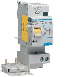 Blocco differenziale 2 poli 30 ma in<25 a tipo ac 2 m. din  bd226n