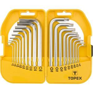 Set chiavi esagonali e torx corte crv 18 pezzi  35d952