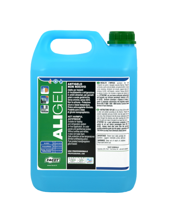 Aligel anticongelante per impianti solari termici 5 kg Facot ALIK005