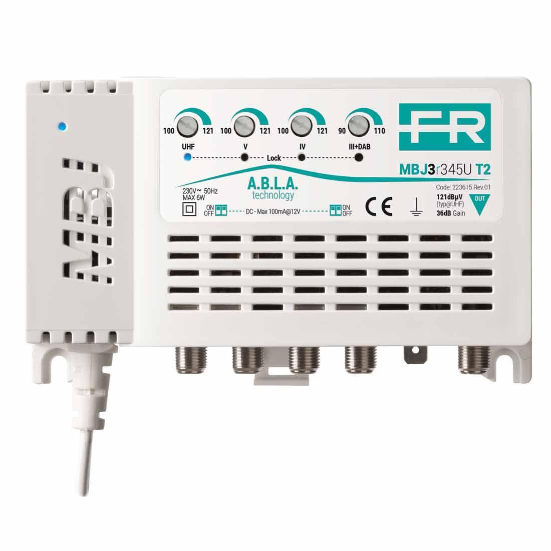 Centralino da interno 4 ingressi MBJ3R345U T2 Fracarro