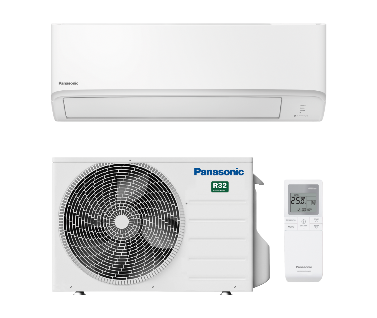 Kit condizionatore 9000 BTU monosplit serie TZ Panasonic CS-TZ25ZKEW + CU-TZ25ZKE