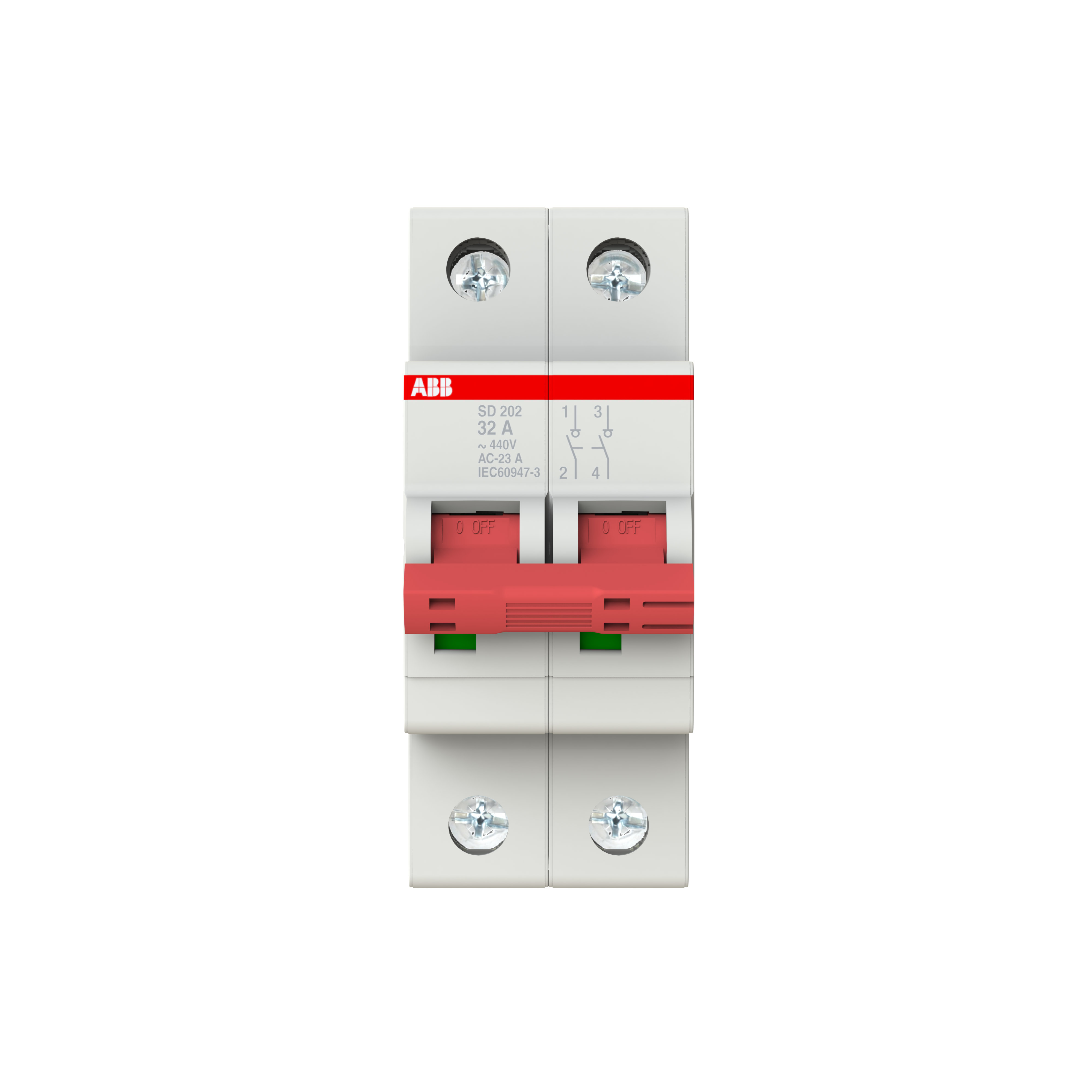 Interruttore sezionatore SD202 32 2P 32A Abb M990414