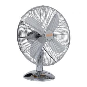 Ventilatore da tavolo cromato 30cm  70603