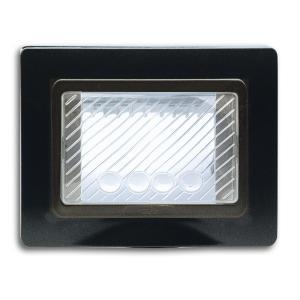 Placca autoportante stagna ip55 colore grigio scuro 3 moduli  44sp03gsl