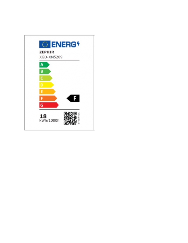 Ventilatore da soffitto 120cm con luce LED 18W e telecomando Zephir ZFL45B