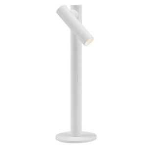 Lampada da tavolo led senza fili luce calda 2700k colore bianco rossini voi001b