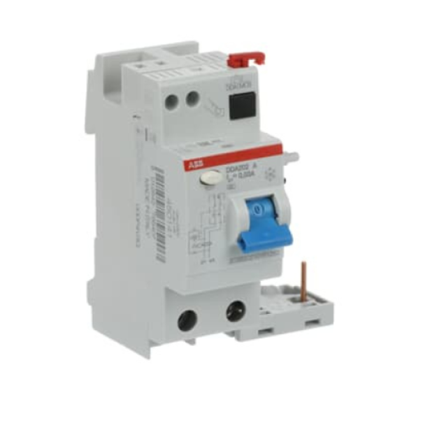 Blocco differenziale DDA202 A 25A 30MA 2P Abb B427954