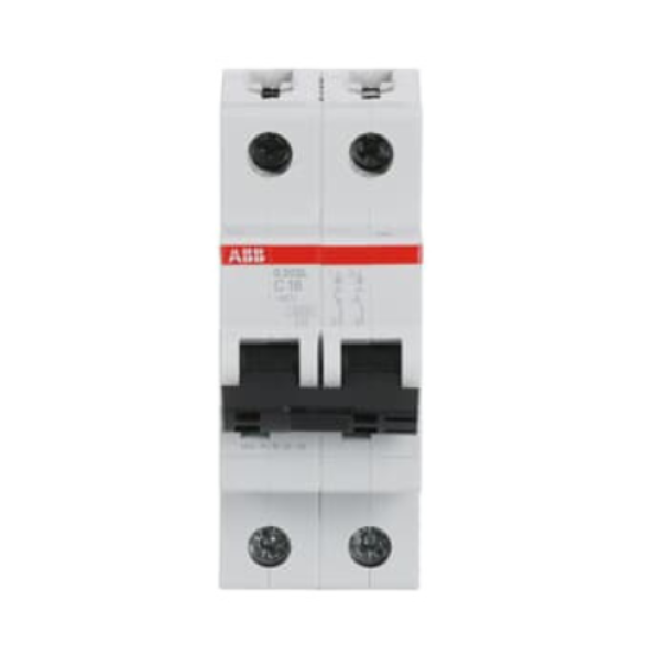 Interruttore automatico S202L C16 4,5KA 2P Abb S598484