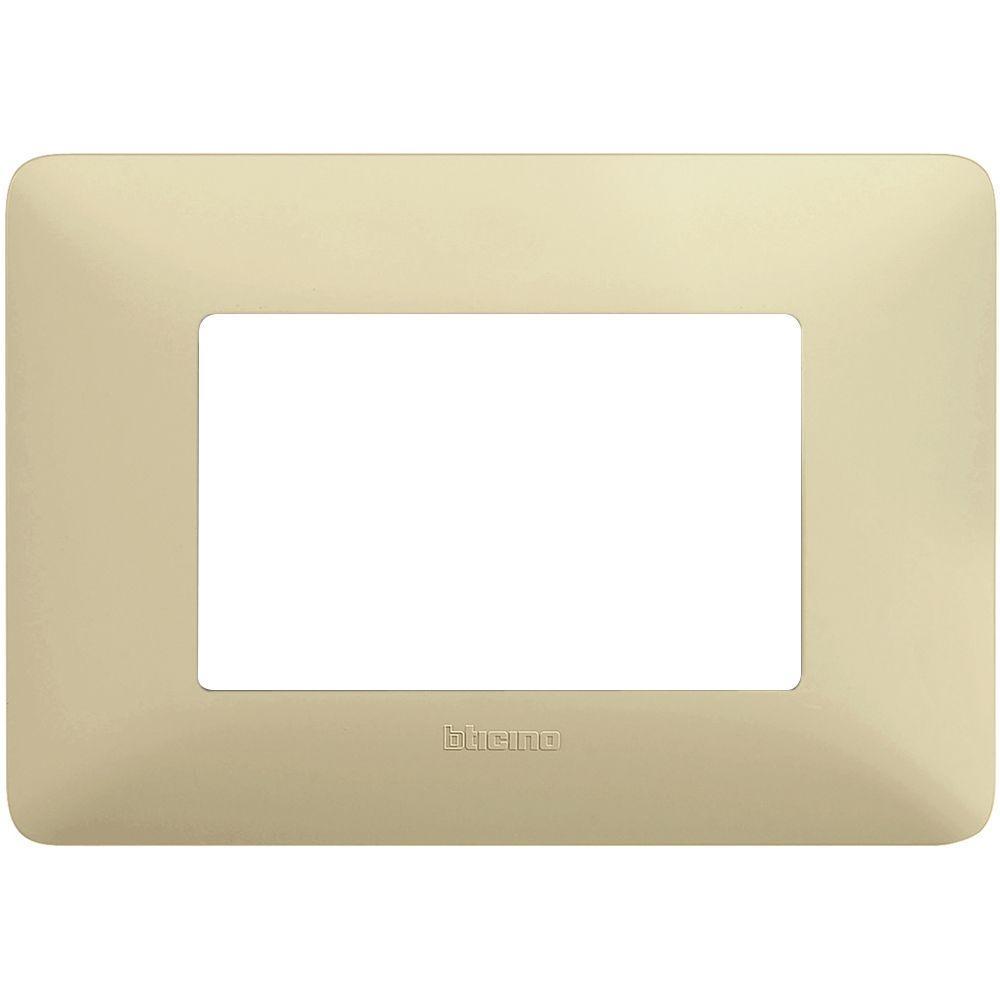 Placca 3 moduli colore corda tecnopolimero Matix BTicino AM4803BCD