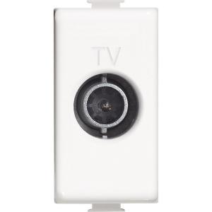 Presa tv coassiale passante 14db per impianti di antenna matix  am5202p14