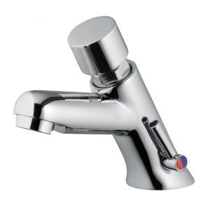 Miscelatore temporizzato lavabo serie modern con comando a pulsante  08212