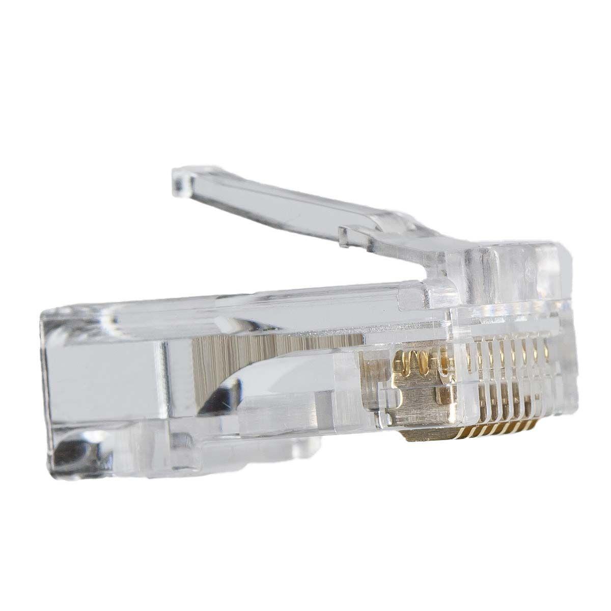 Spina RJ45 categoria 5e UTP trasparente Fanton 23720