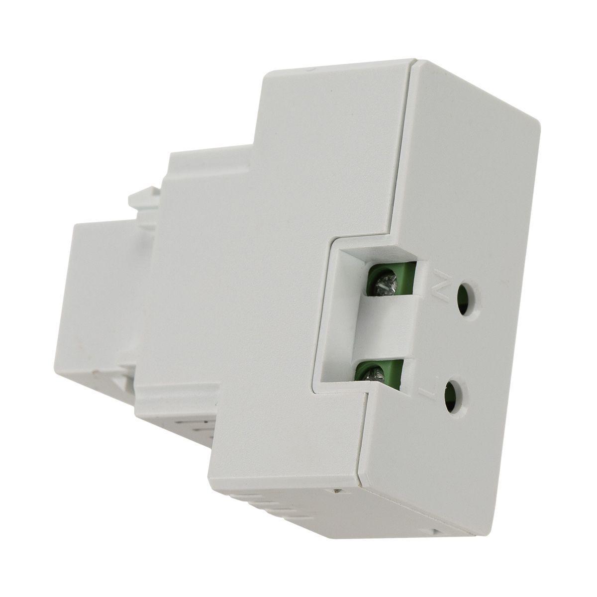 Alimentatore da incasso KEYSTONE compatto 1 presa USB-A 3A colore bianco Fanton 82896