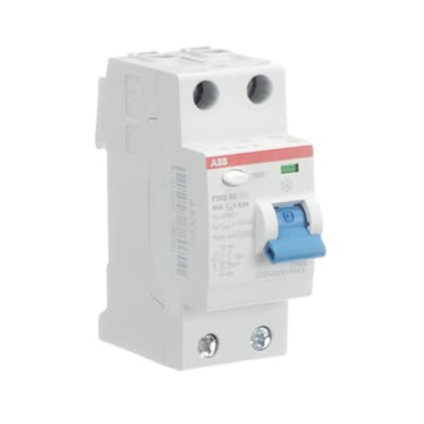 Interruttore differenziale puro F202 AC 40A 300MA 2P Abb F427807