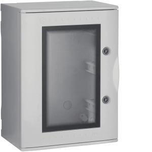 Quadro con oblò in vetroresina ip66 36 moduli grigio vtr 02 oblo  b04622