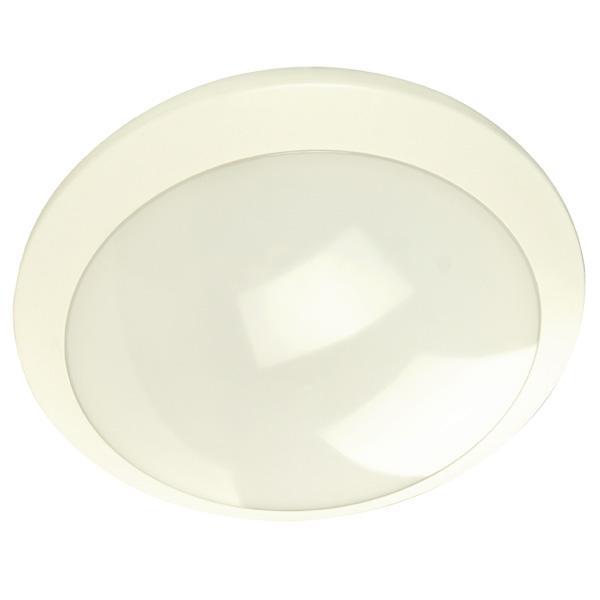 Plafoniera LED in policarbonato 15W IP65 colore bianco Iolume IO62405BN