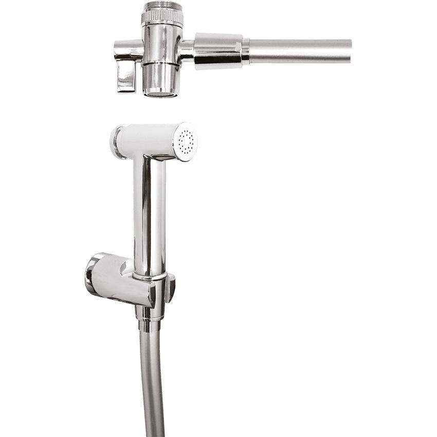 Kit shut-off round fast per rubinetto bidet con flessibile 120cm Ferrari Welcome 605254