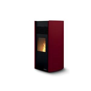 Stufa a pellet ecofire milu 8kw rossa  805806920