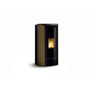 Termo stufa a pellet ecofire jackie idro 26kw v2 moka  805714603