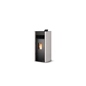 Stufa a pellet ecofire bianca lux 9kw aria  805804561