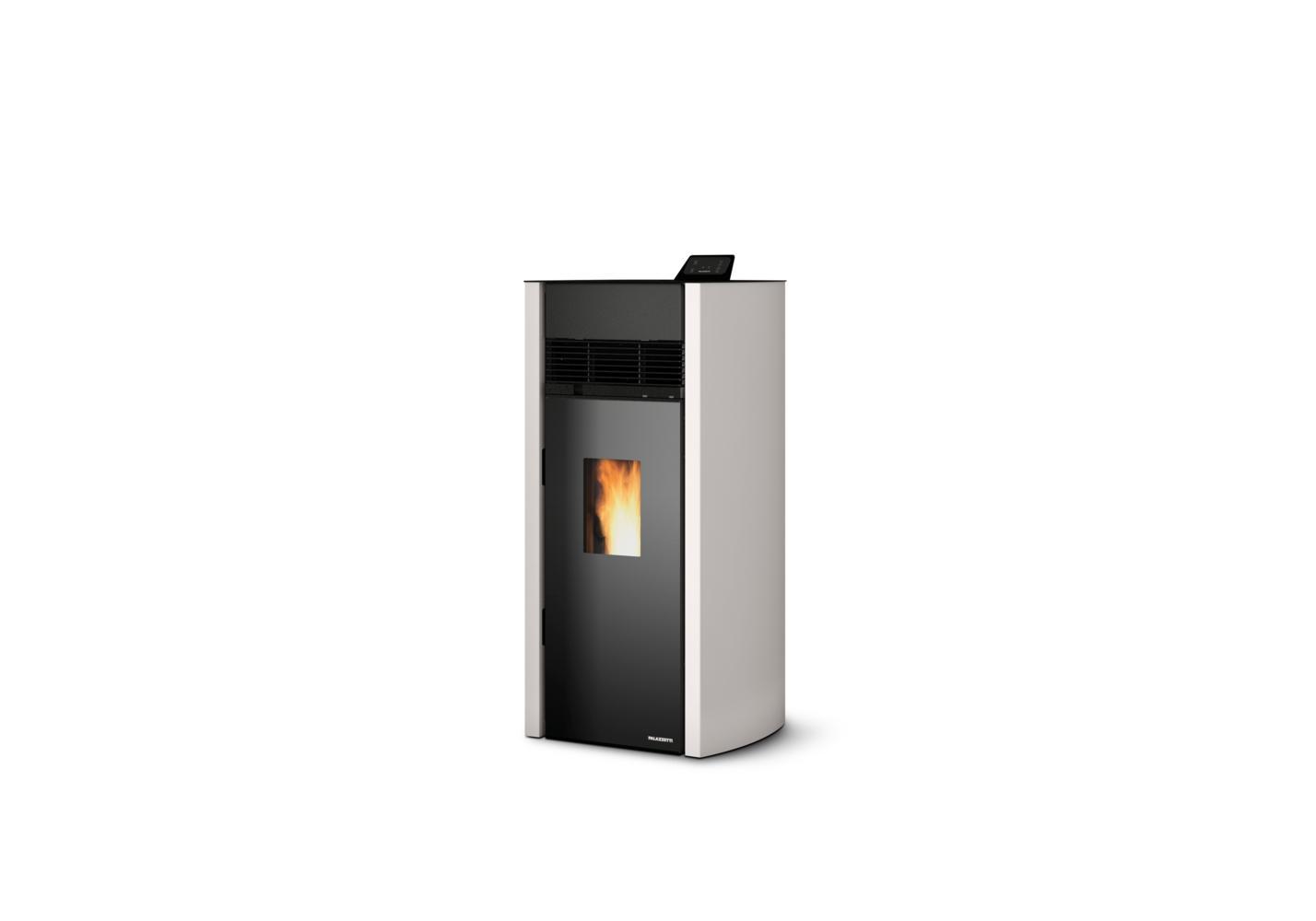 Stufa a pellet Ecofire Bianca Lux 9kW aria Palazzetti 805804561