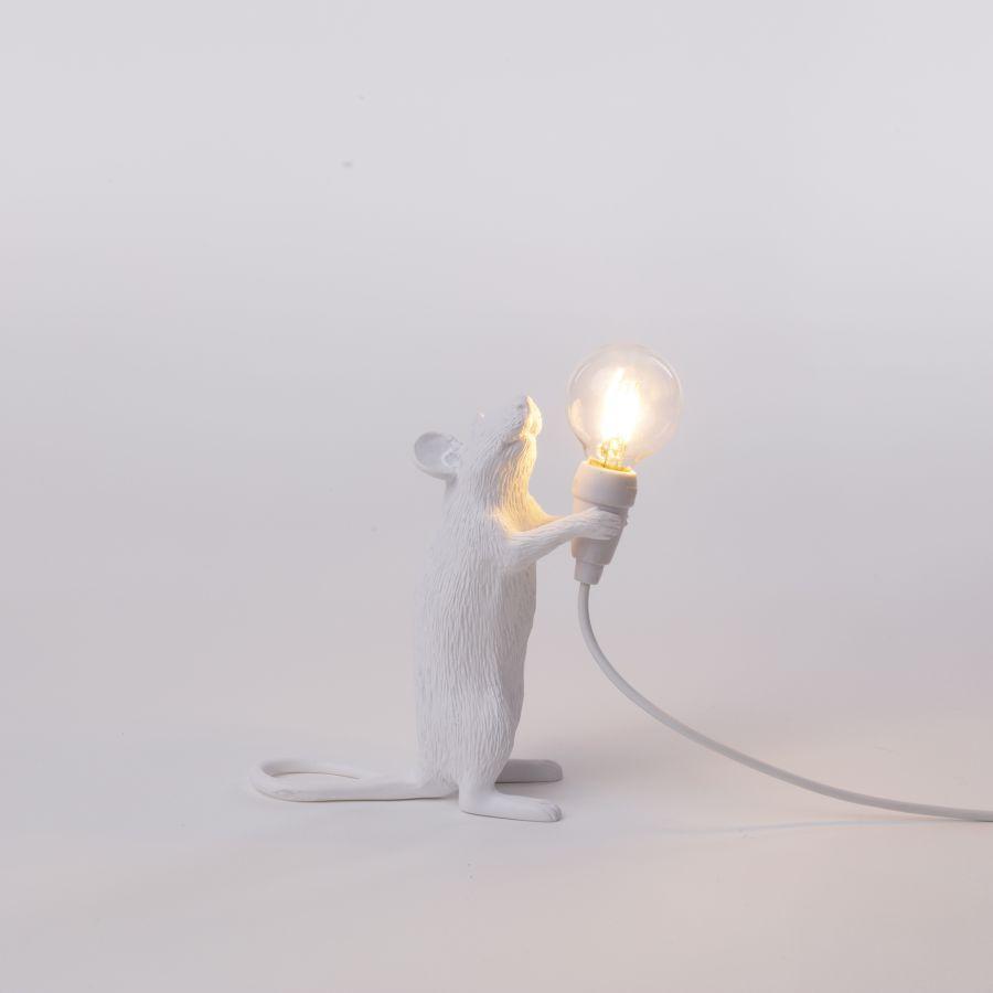 Lampada da tavolo in resina Mouse Lamp-Step Seletti R15220