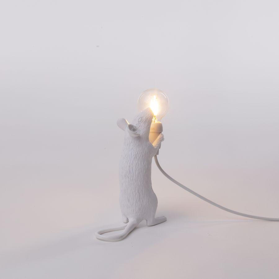 Lampada da tavolo in resina Mouse Lamp-Step Seletti R15220