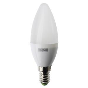 Lampadina led oliva e14 luce fredda 400k 5 watt 470 lumen  56814