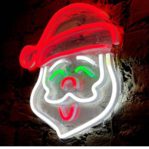 Insegna al neon lampada led santa neoled  4506298