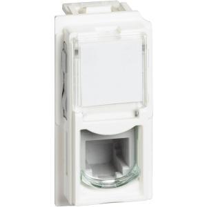 Connettore rj11 k10 bianco living now  kw4258rj11