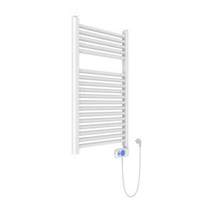 Termoarredo scaldasalviette elettrico 500x770mm interasse 450mm colore bianco monica  asmopd901005000770