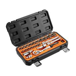 Set di chiavi a bussola da 23 pezzi con attacco da 1/2 neo tools 08-694